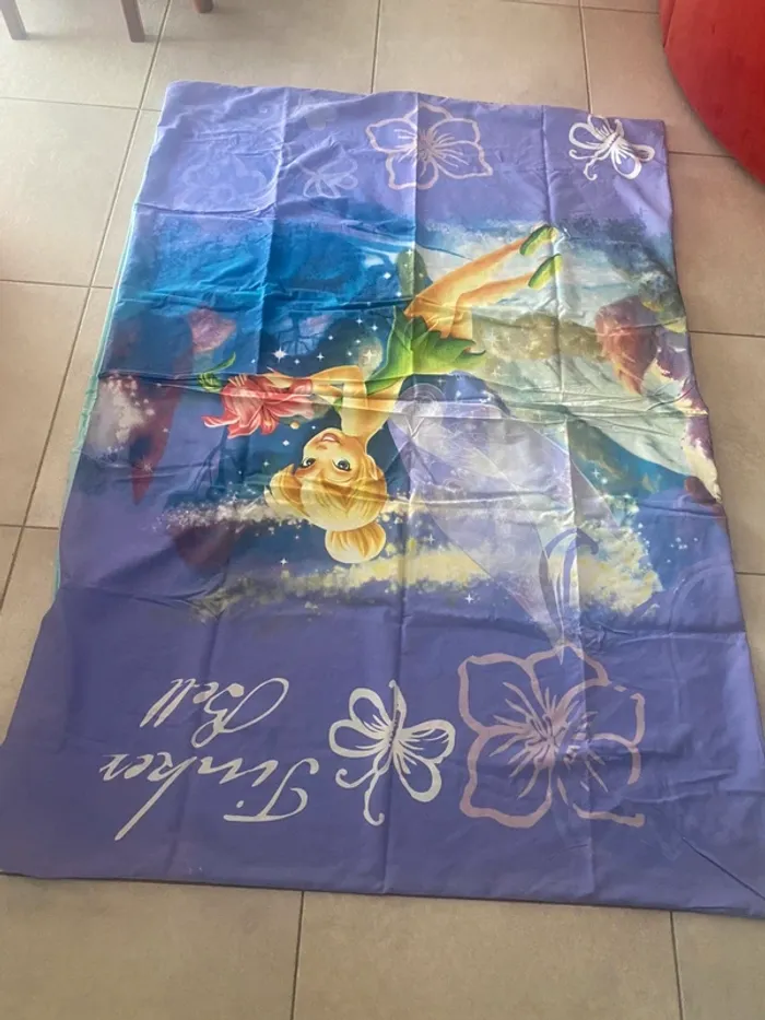 Ensemble parure de lit enfant fee clochette - photo numéro 5