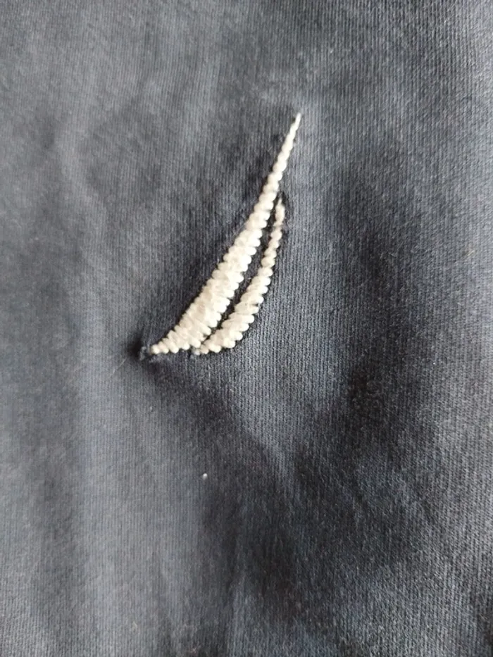 Polo manches longues vintage Nautica taille L - photo numéro 3