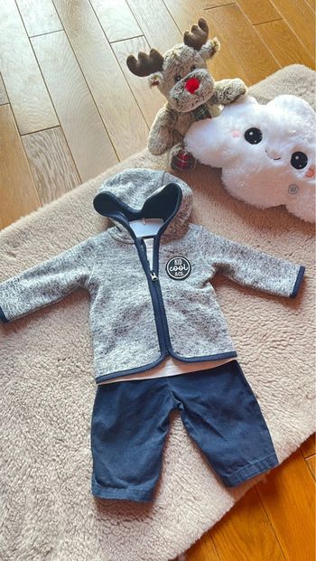 Ensemble pull bébé 3 mois