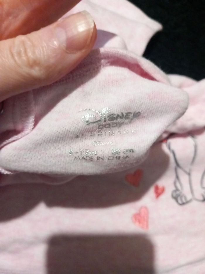 Robe tunique taille 80cm 9/12mois primark disney marie les aristochats - photo numéro 2