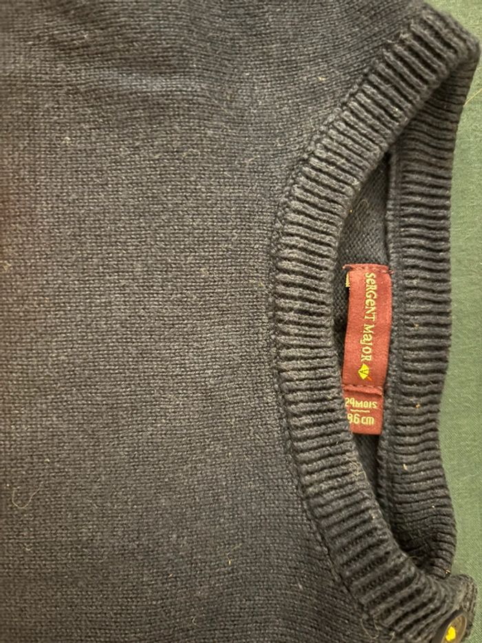Pull bébé fille T24 mois Sergent Major - photo numéro 4