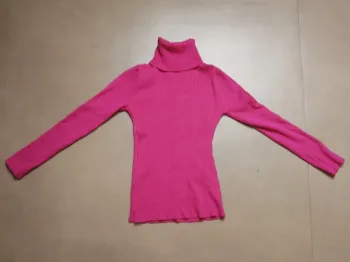 Pull col roulé