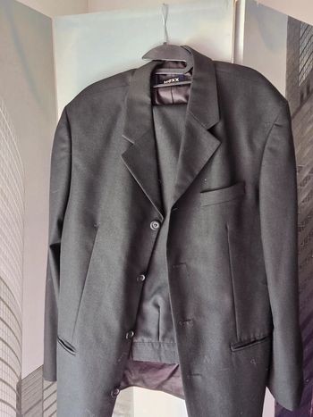 Costume Mexx noir taille 50 veste et 46 pantalon