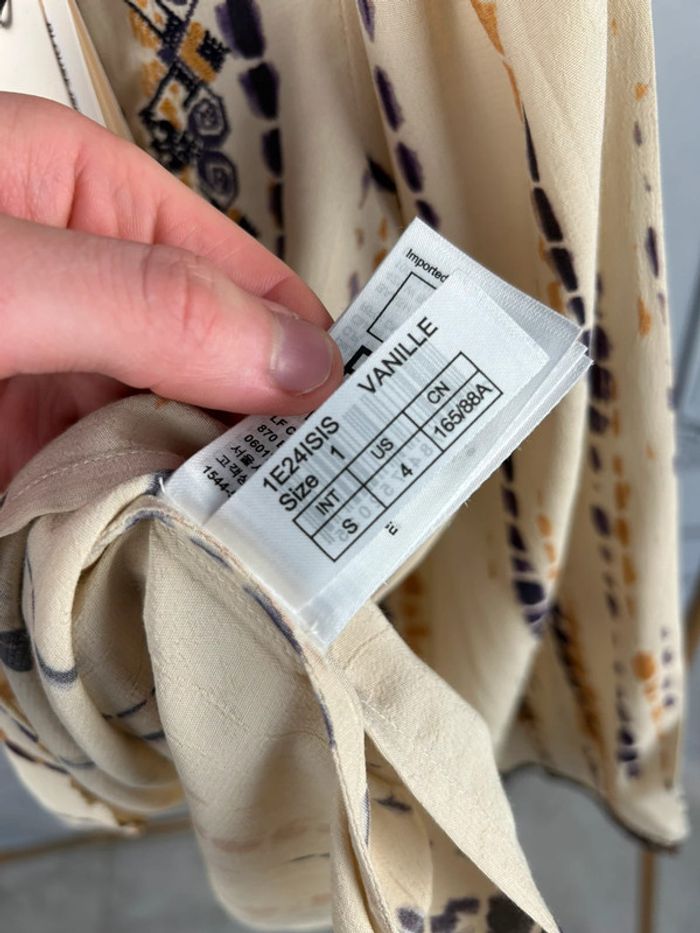 Blouse Ba&sh Isis crème T1 / S neuve - photo numéro 7