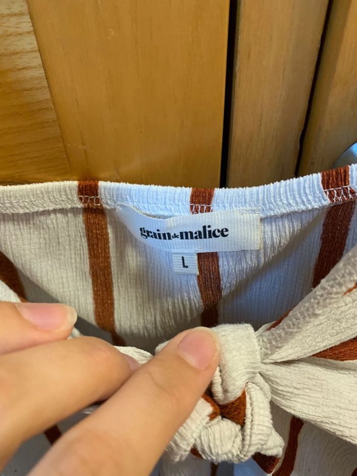 Joli débardeur Grain de Malice taille L - photo numéro 7
