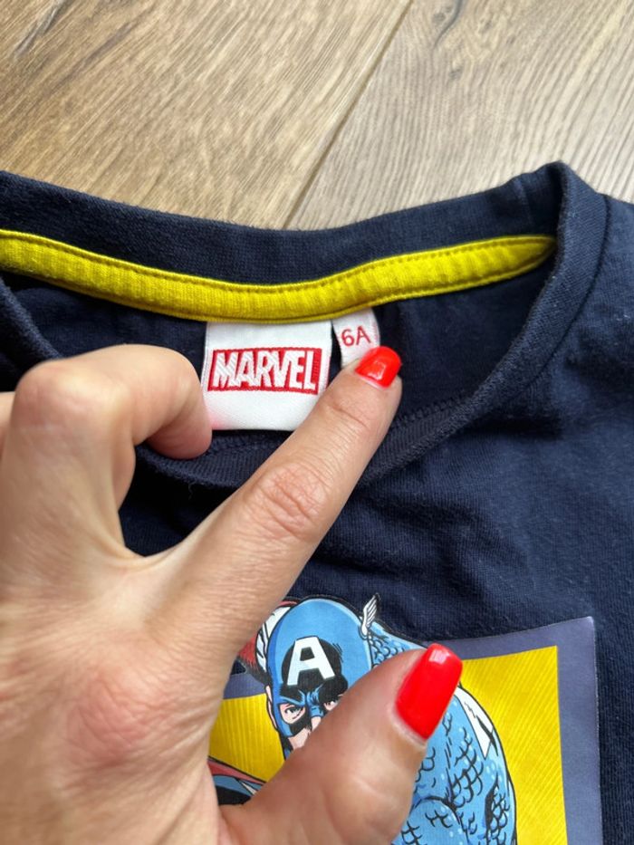 T shirt manches longues Marvel - photo numéro 5