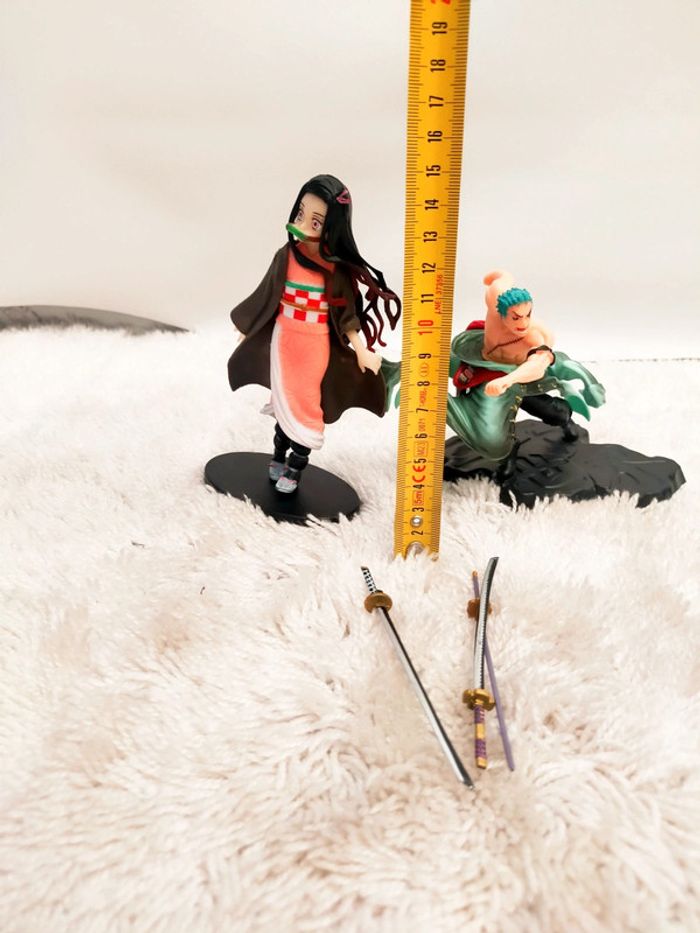 Lot de 2 Figurines sur Socle (Demon Slayer & One Piece) 🎌 - photo numéro 8