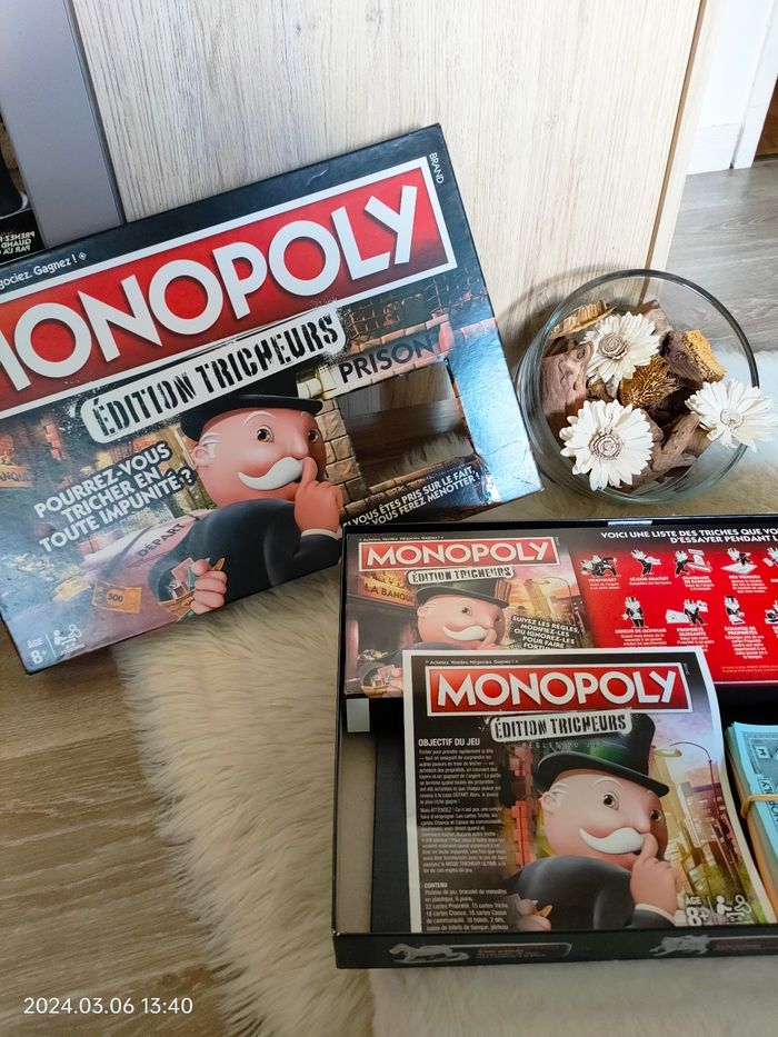 Jeu Monopoly hasbro édition tricheurs - photo numéro 2