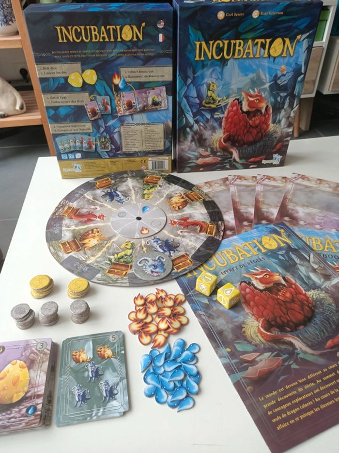 Jeu de société incubation (édition synapses games)