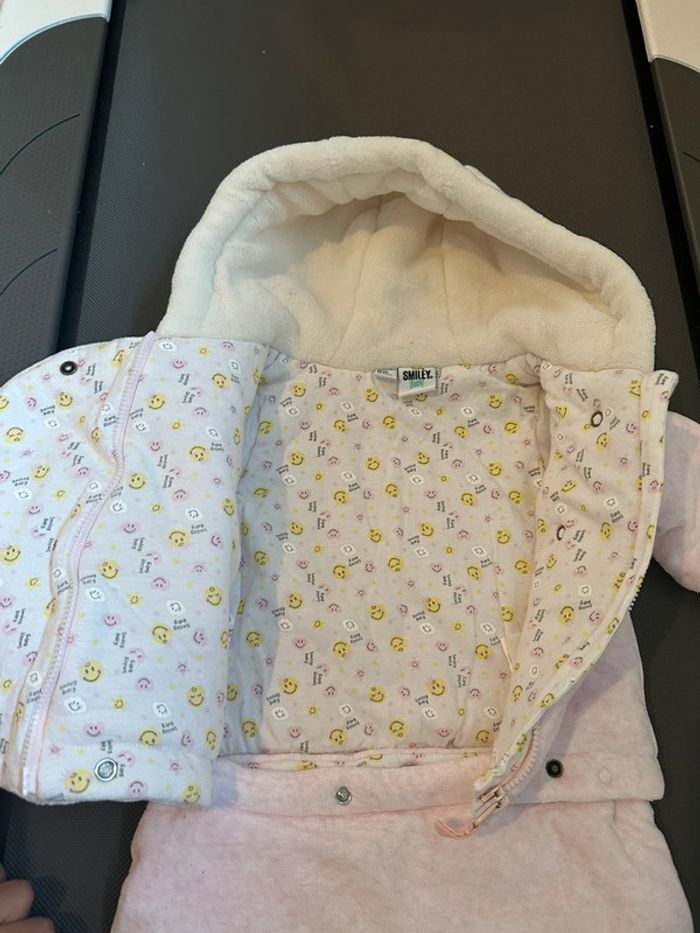 Pilote 3 en 1 rose bébé fille 3 mois Smiley Baby - photo numéro 7