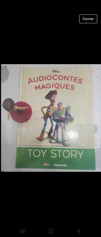 Numero 8 audioconte Magique Altaya disney deagostini livre et figurine audio conte compte