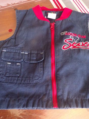 Veste sans manches 12 mois