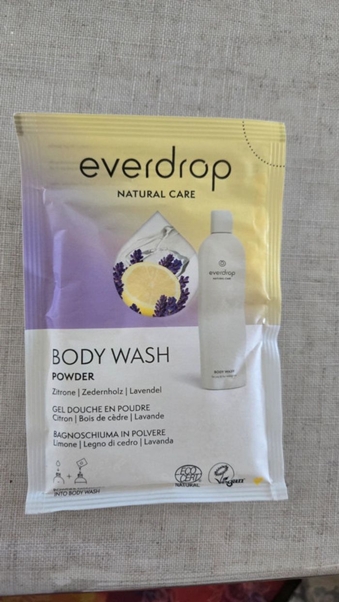 #gel douche en poudre