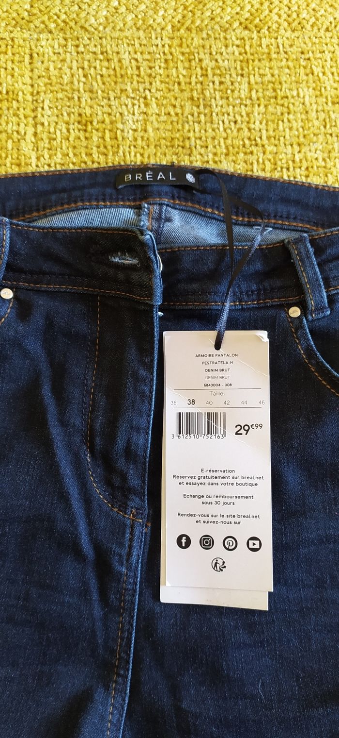 Jean Bréal neuf taille 38 - photo numéro 6
