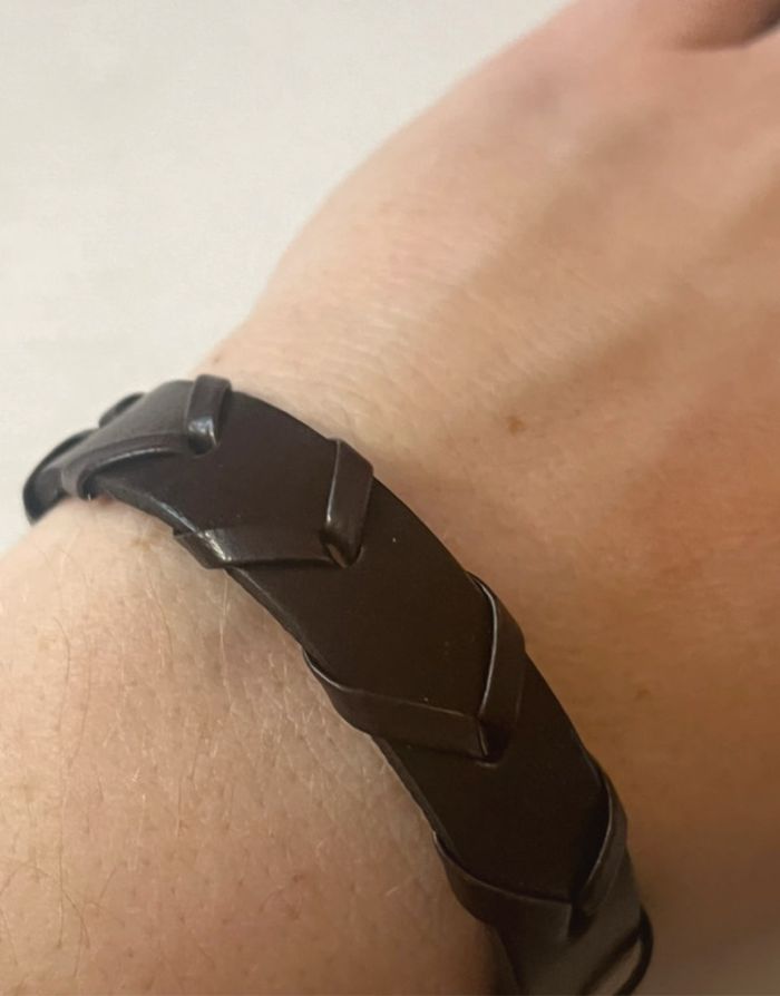 🌻 Destockage 🌻 Bracelet similicuir marron