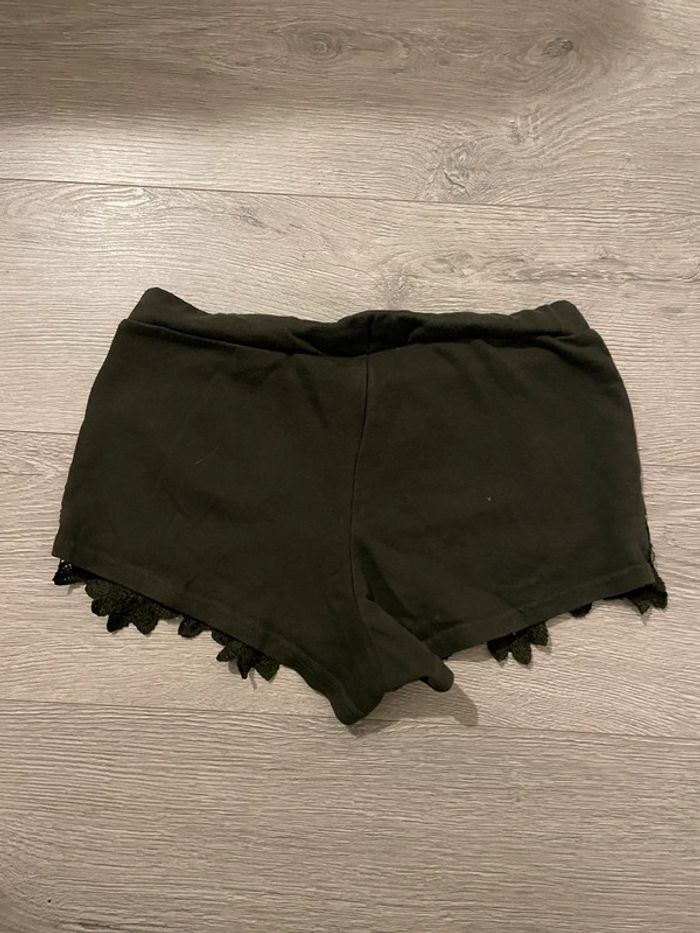 Short kaki Atmosphère à dentelle - Taille 36 - photo numéro 6
