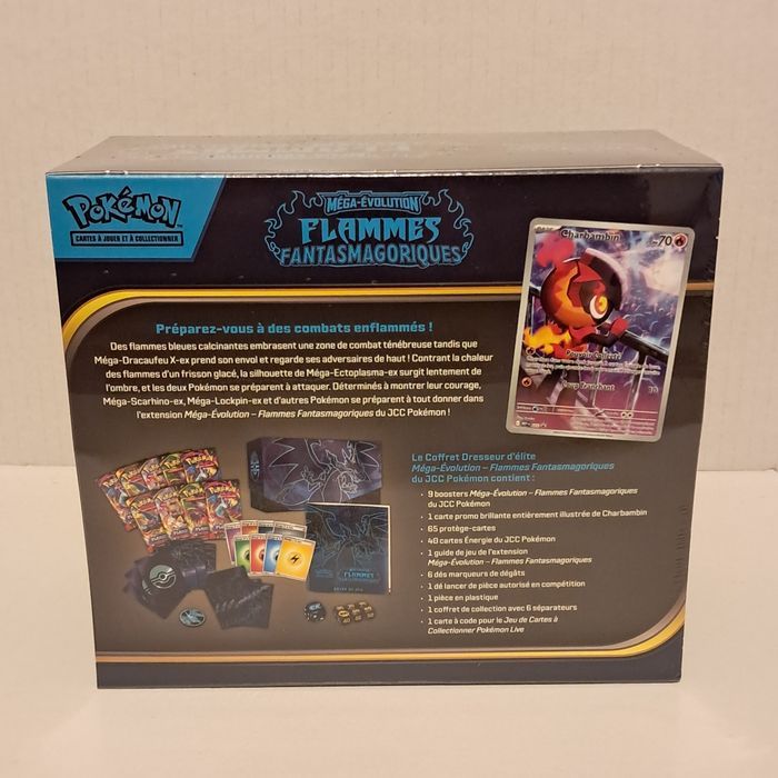 ETB ME2 Flammes Fantasmagoriques avec défaut - photo numéro 3