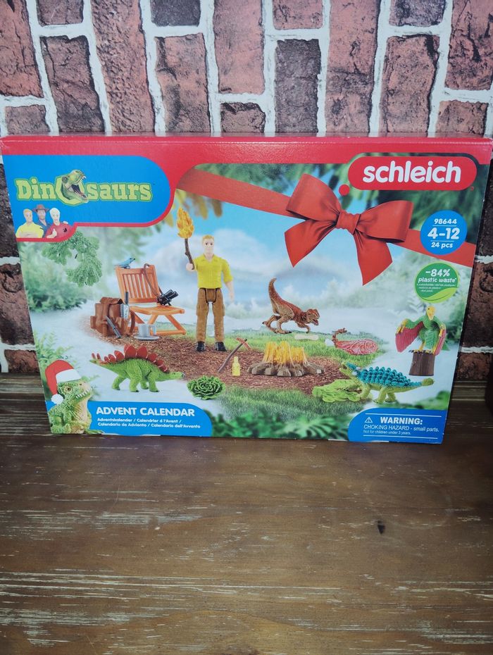 Calendrier de l'avent dinosaures Schleich