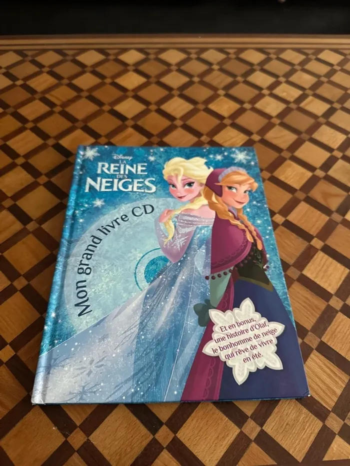 Mon grand livre CD La Reine des Neiges