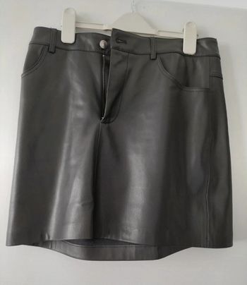 Jupe en cuir