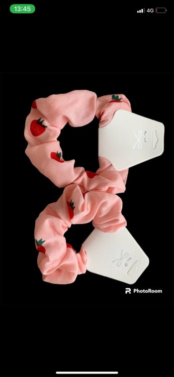 Chouchou rose à fraise 🍓