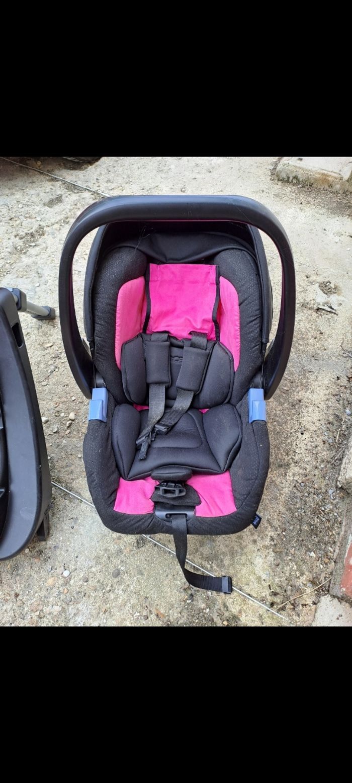 Cosy + poussette recaro