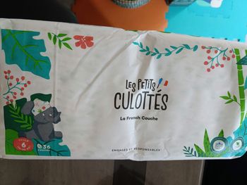 1 paquet couches les petits culottés T6