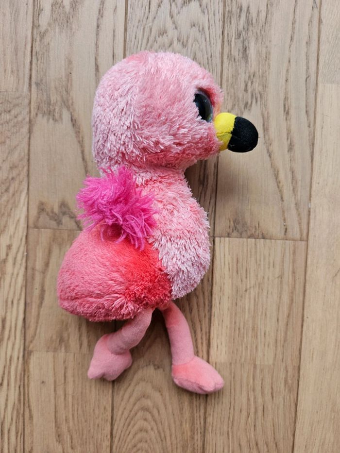 Peluche flamant rose