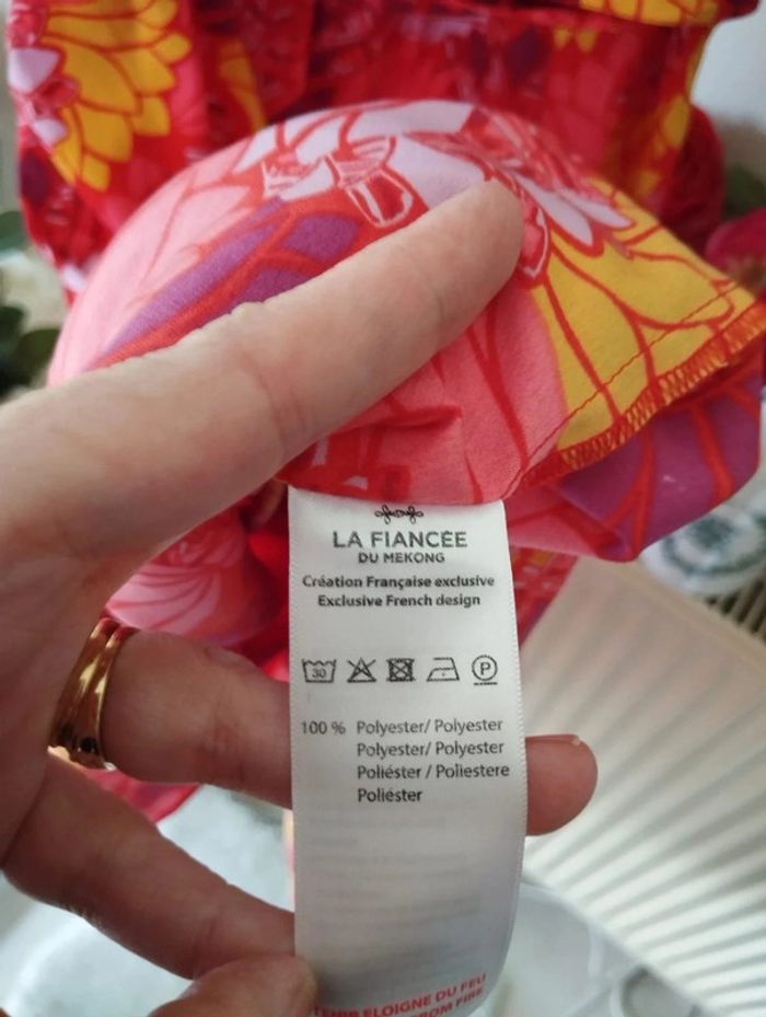 🪷Robe Légère Fleurie La Fiancée du Mékong T40/42🪷 - photo numéro 15