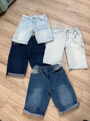 Lot de 4 shorts en jean 