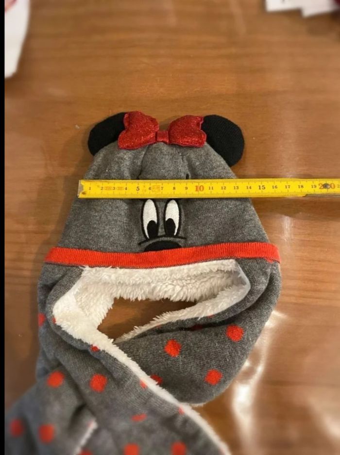 Bonnet écharpe bien chaud Minnie - photo numéro 6