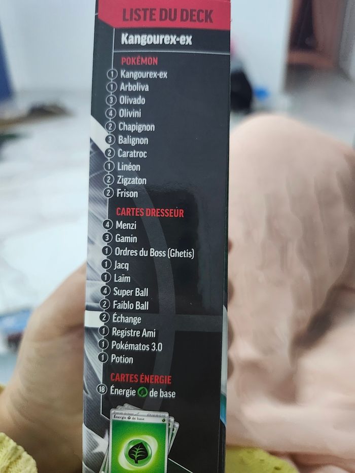 Pokemon- Deck Kangourex - neuf - photo numéro 3