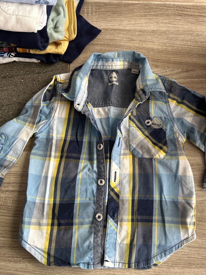 Chemise timberland 12 mois