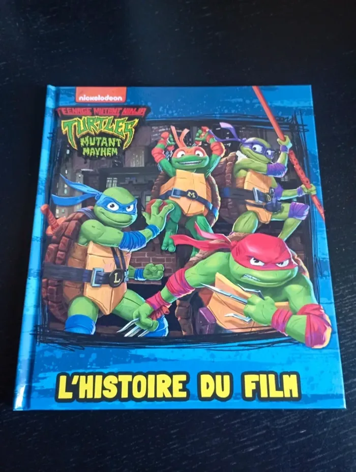 Livre tortue ninja