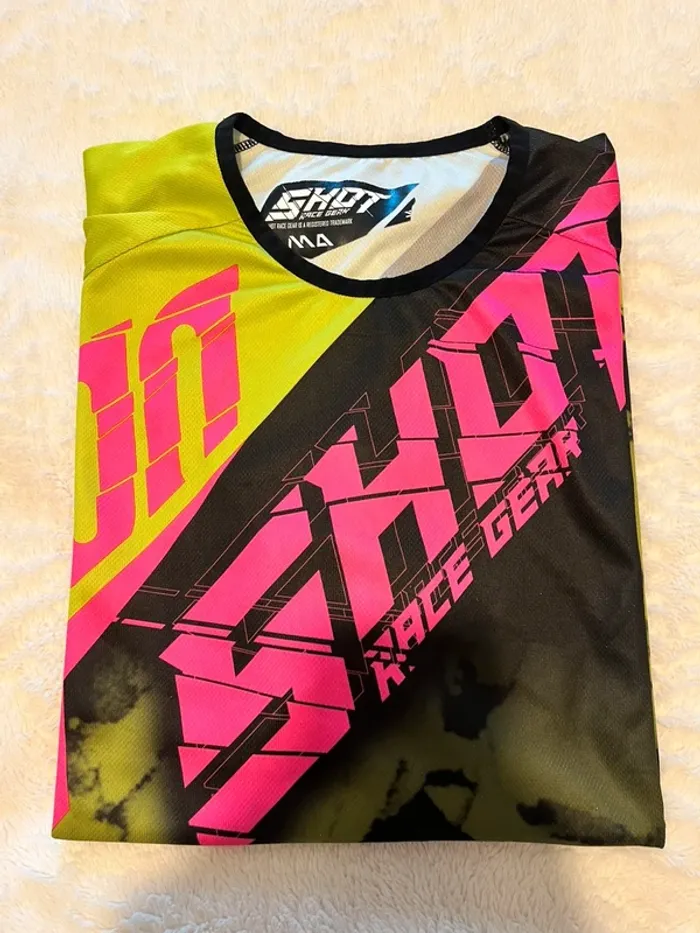 Tenue motocross / VTT descente SHOT Race Gear – pantalon T28 & maillot S/M – très bon état - photo numéro 5