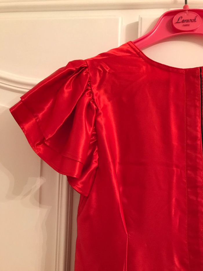Déguisement Robe Rouge à Volants Style Espagnole - photo numéro 6