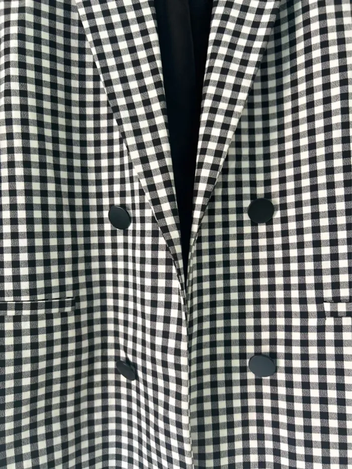 Veste à carreaux - photo numéro 2