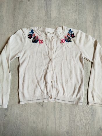 Gilet à fleurs orchestra 10 ans