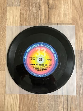 Vinyle 45 tours sans pochette-André Prévin