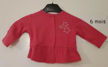 Gilet étoile 6 mois