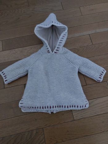 Veste en laine  12 mois Bonpoint Paris