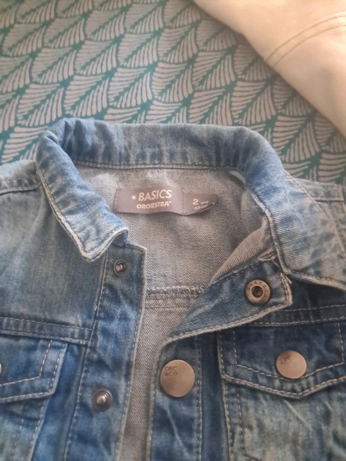 Veste en jean basic orchestra - photo numéro 3