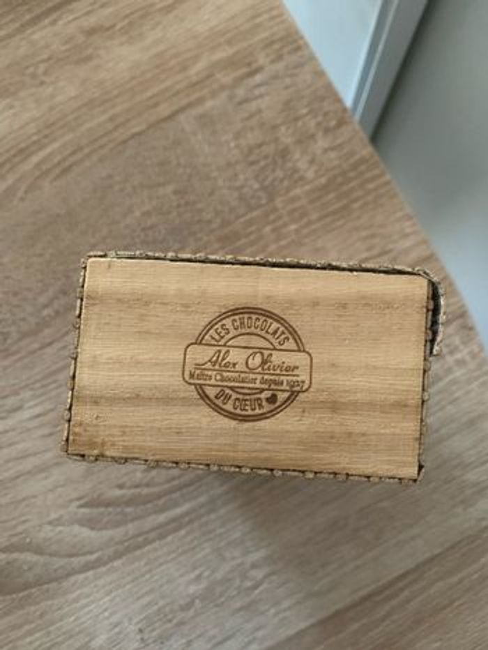 Boîte de rangement en bambou mauve - photo numéro 6