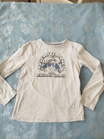 Tee-shirt garçon manche longue