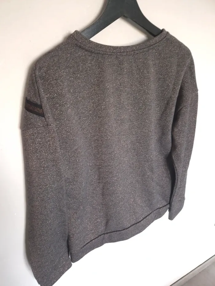 Sweat marron bonobo taille M - photo numéro 5