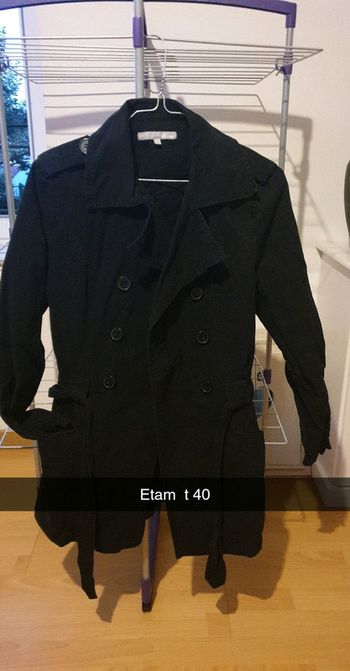 Trench  noir