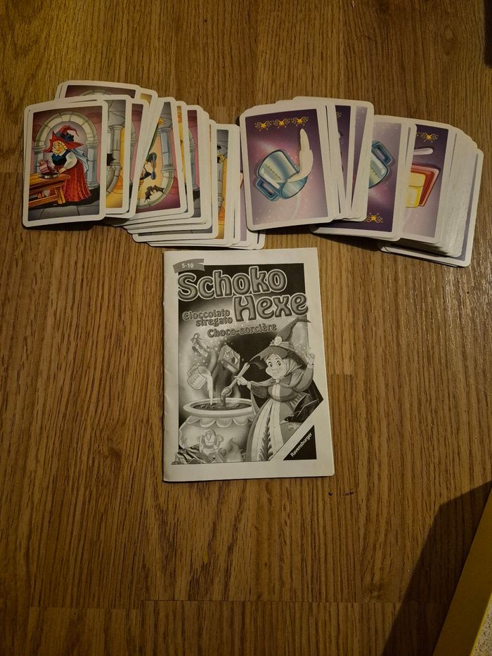 Jeu de cartes  choco sorcière Neuf - photo numéro 4