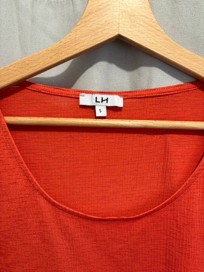 T-shirt corail S - photo numéro 2