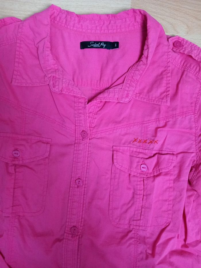 Chemisier rose School Rag Taille 36 Excellent état - photo numéro 4