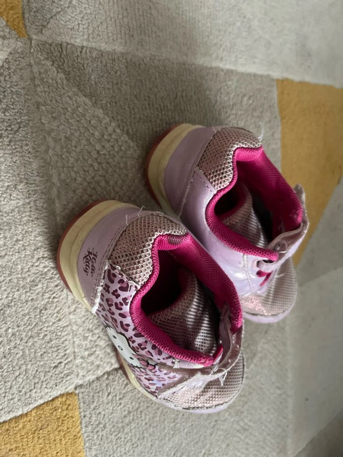 Chaussures baskets hello kitty rose - photo numéro 2